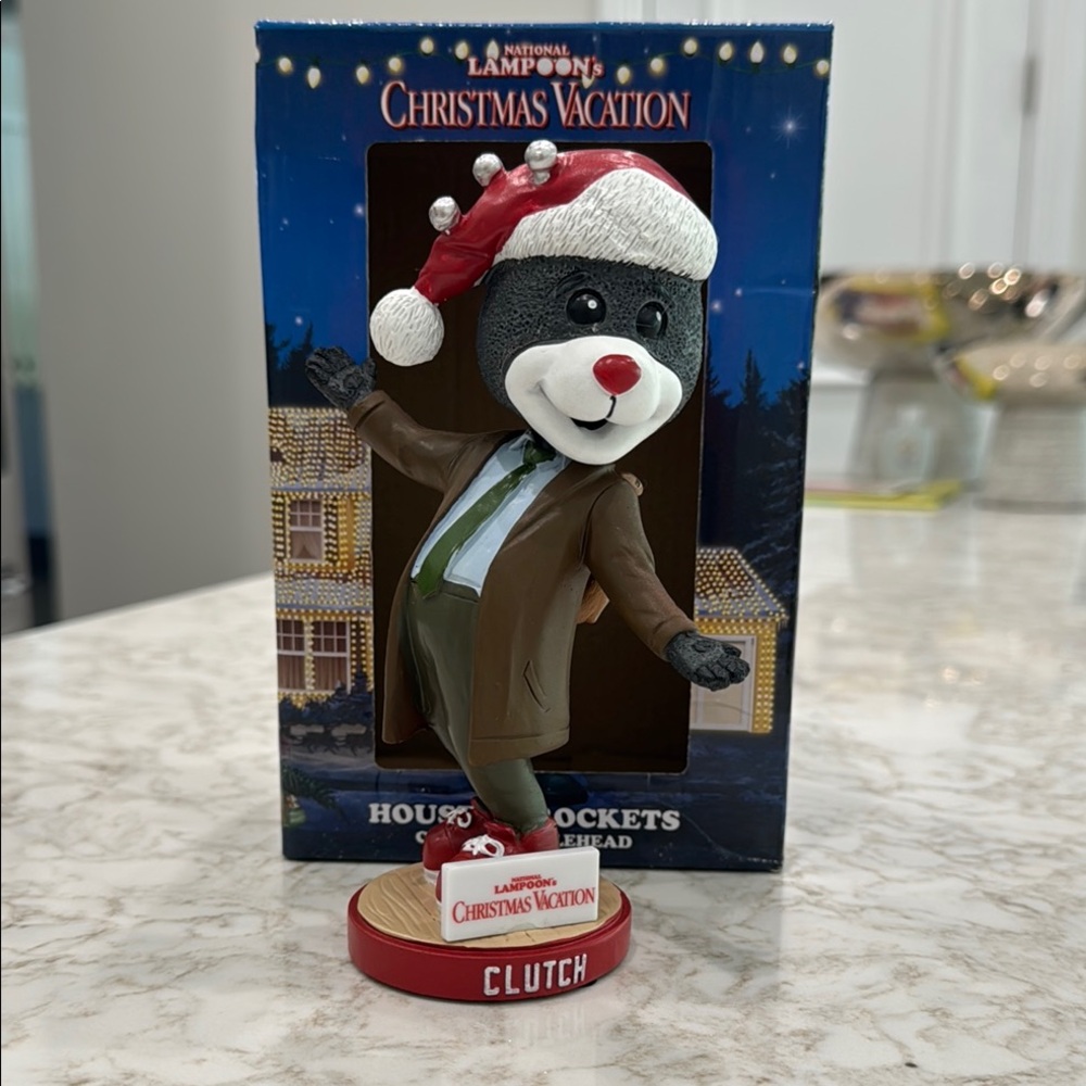 Christmas Vacation Clutch Ornament - Red/White